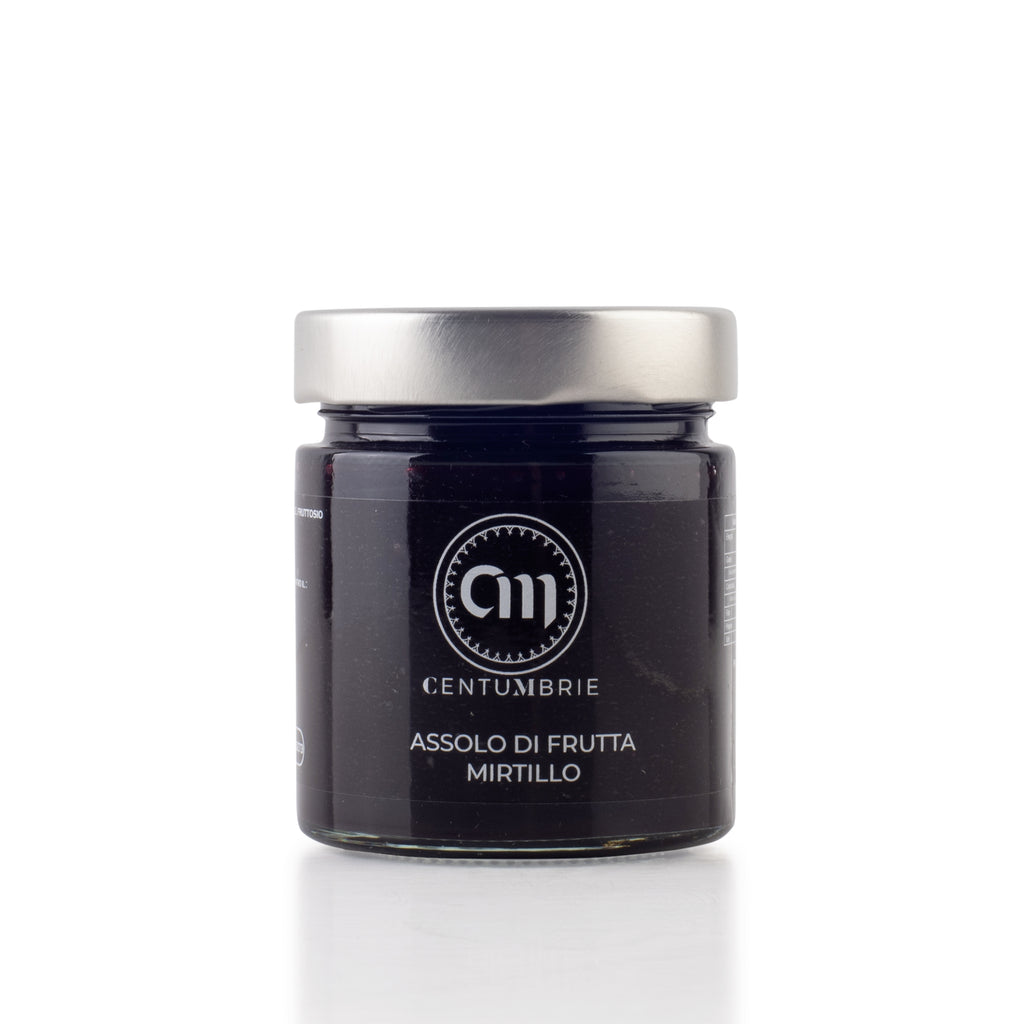Confetture “Assolo di frutta” - Mirtillo